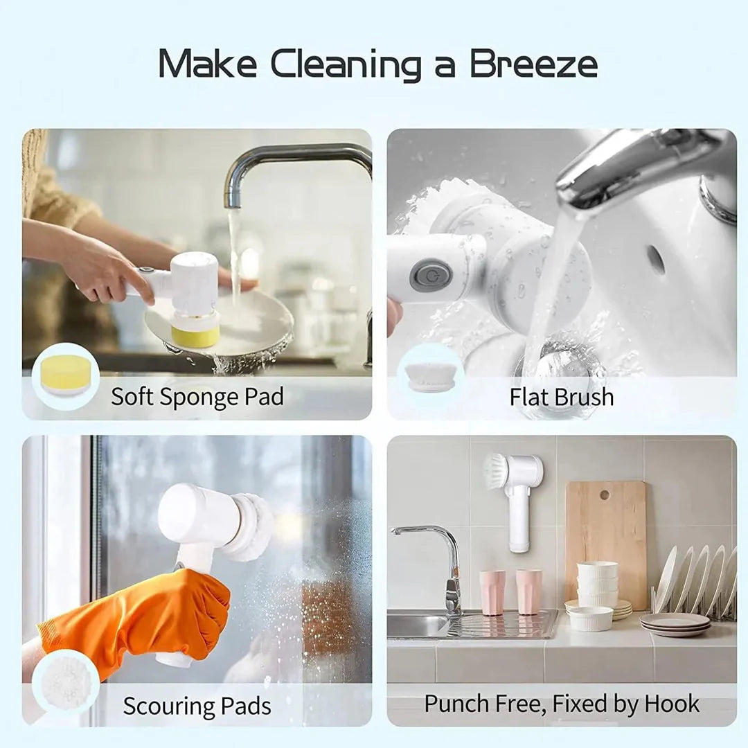 Multifunctional Electric cleaning Brush