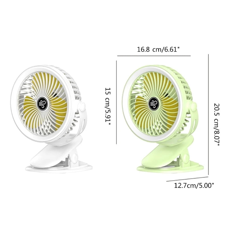 HIGH-SPEED FAN WITH LIGHT