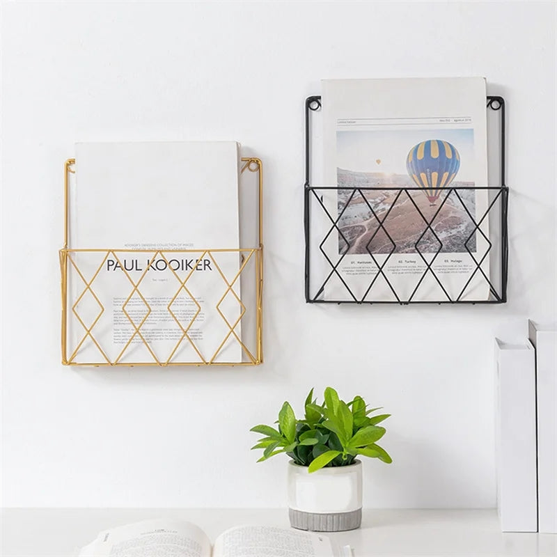 MAGAZINE & BOOKS SHELF ORGANIZER