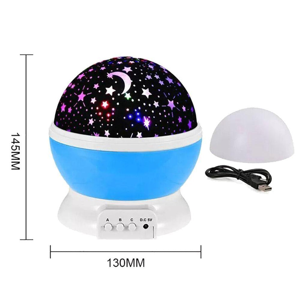 Projector Night Lamp Rotating Stars