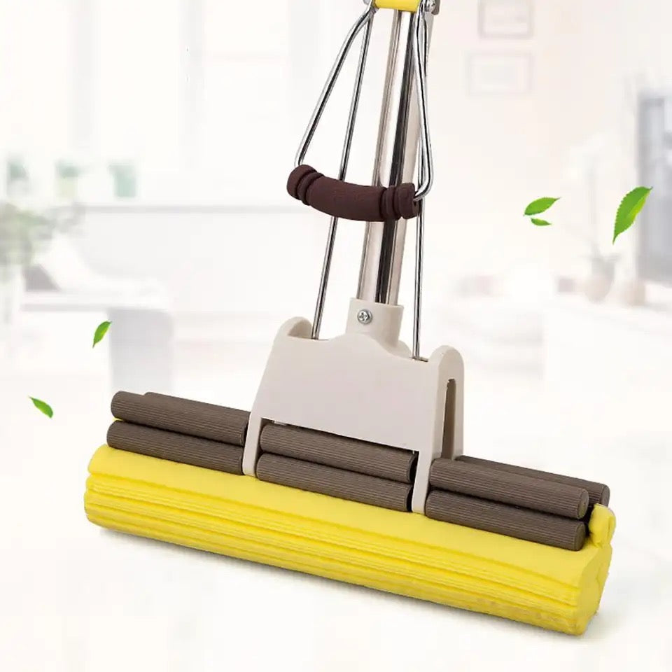 ADJUSTABLE SQUEEZING CLEANING MOP