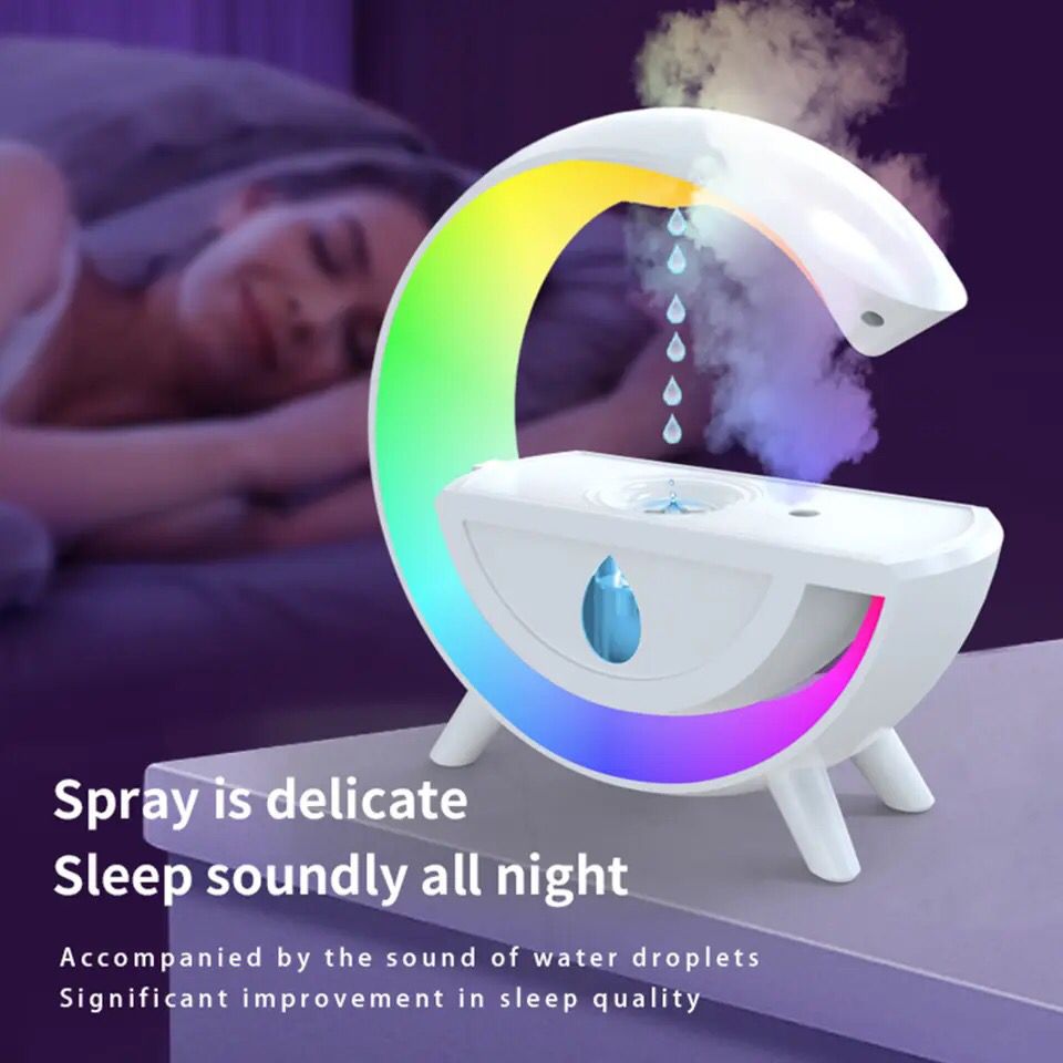 G-Lamp Water Droplet Air Humidifier Anti-Gravity RGB Night Light Creative