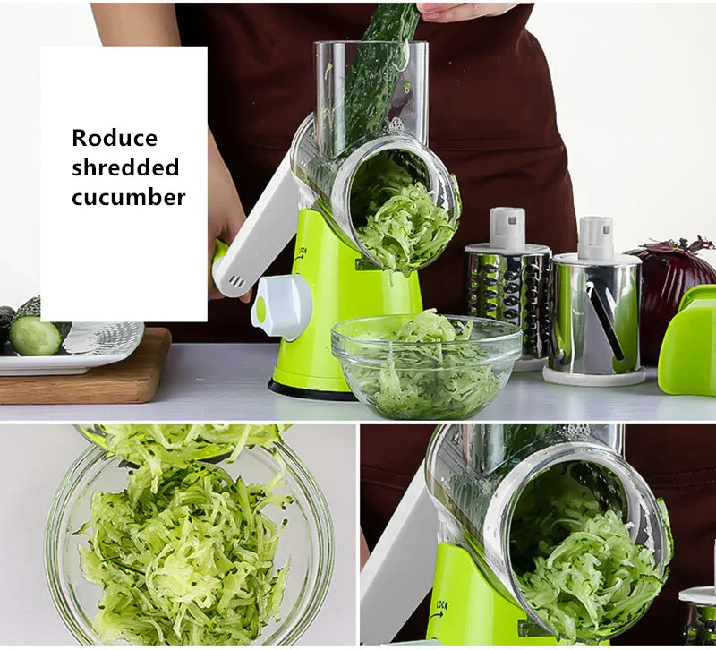 Trendy Spot™ 3in1 Multifunctional Roller Vegetable Cutter