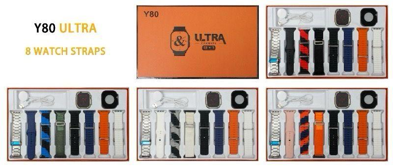 Y80 8 in 1 Ultra Smart Watch