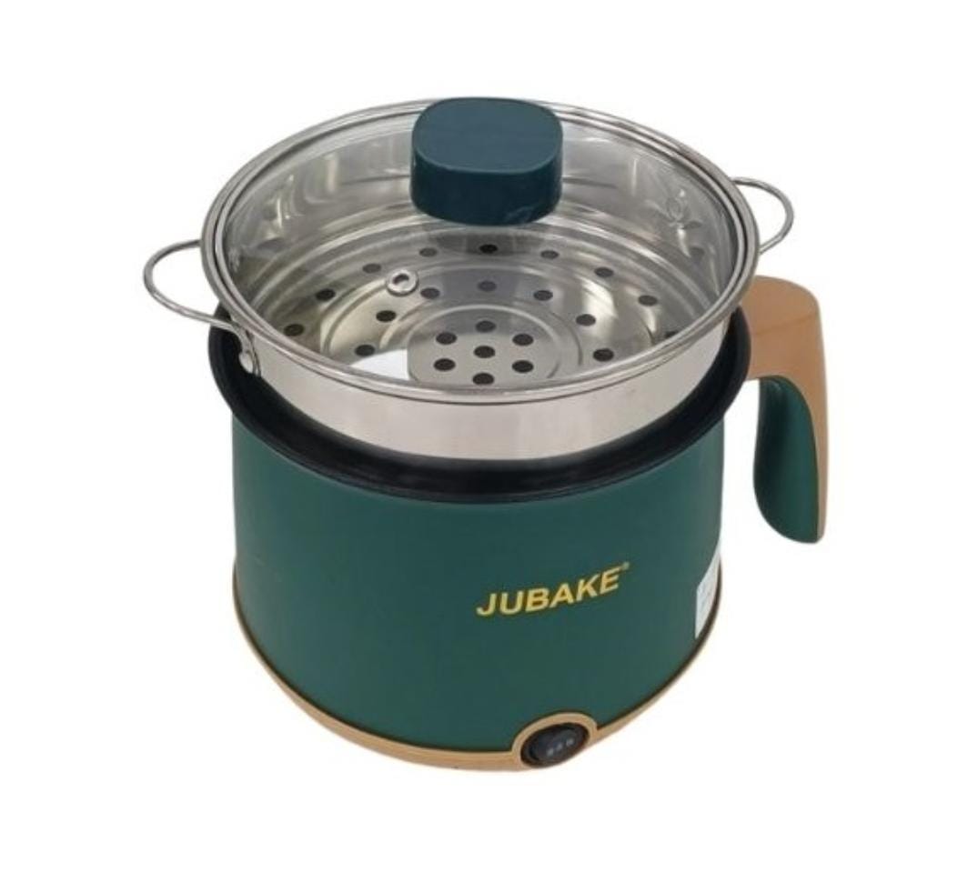 JUBAKE JU-5511 Multi Purpose Electric Kettle (1.5 Ltr) Concealed – Plastic+NonStick Double Layer Body