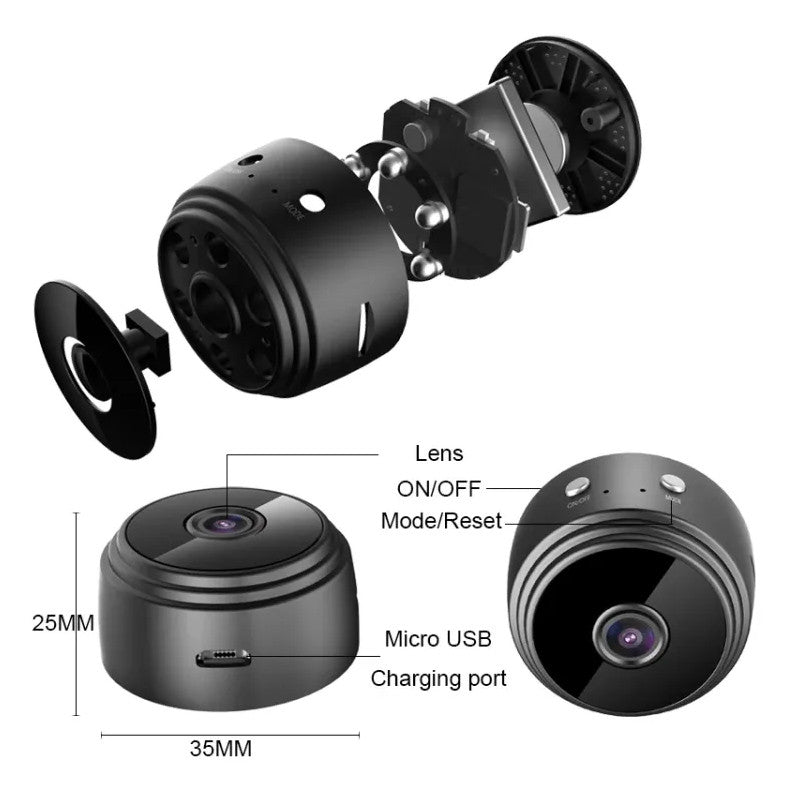 A9 1080P HD MAGNETIC WIFI MINI CAMERA  Magnetic 🧲