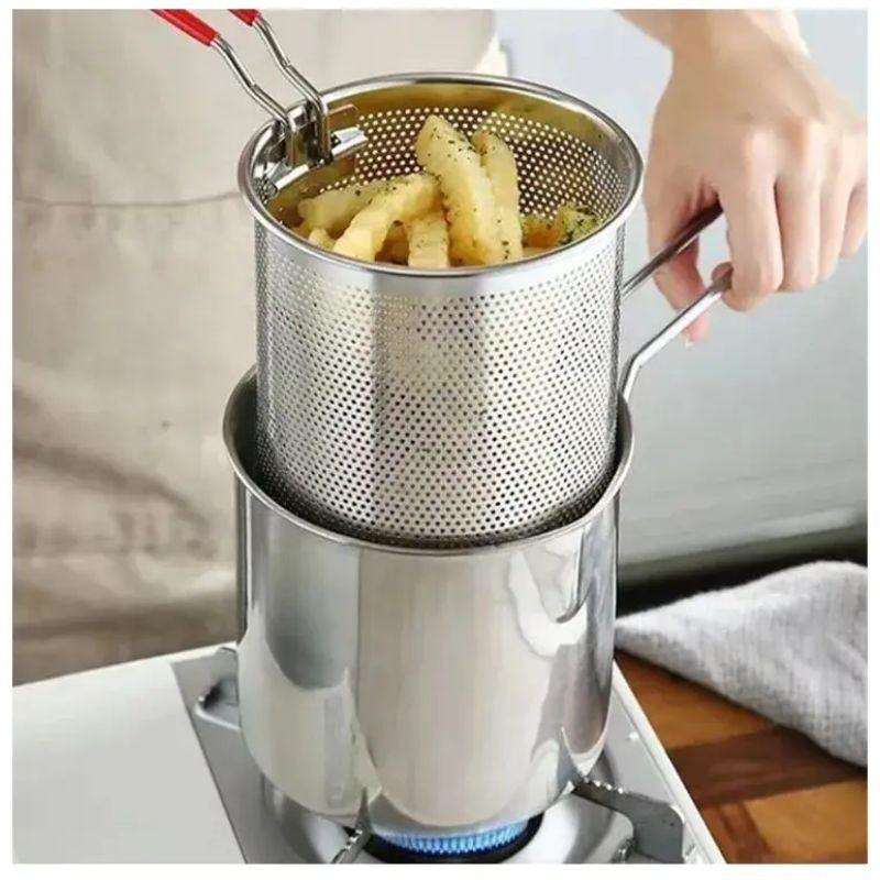 Stainless Steel Deep Fryer Frying Pot