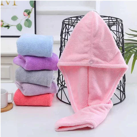 Microfibre hair towels hair towel turban twist microfiber quick dry towel for hair